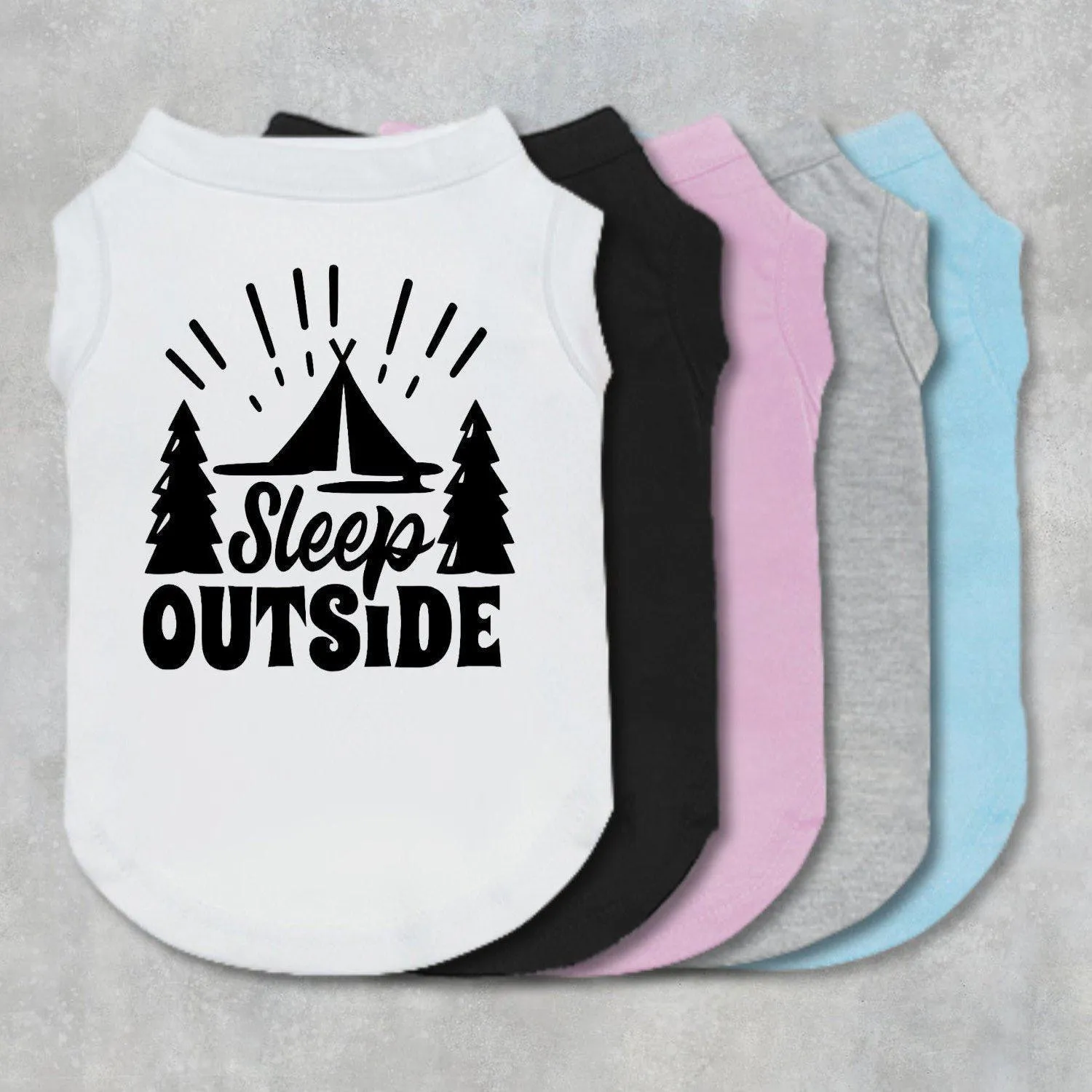 Sleep Outside Pet Shirt