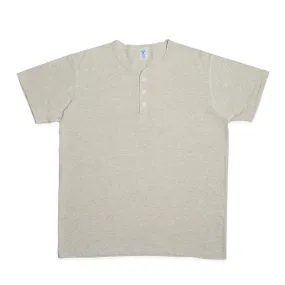 S/S Henley Tee / Oatmeal