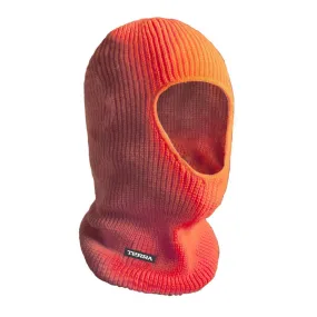 Terra Hi-Vis Orange Balaclava Knitted Acrylic Face Mask