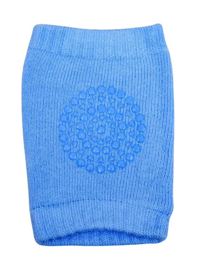 THE LITTLE LOOKERS Baby Knee Pads for Crawling, Socks-style Anti-Slip Padded Stretchable Elastic Cotton Soft Breathable Comfortable Knee Cap/ Elbow Safety Protectorin Attractive Colors (6 months- 2 years)