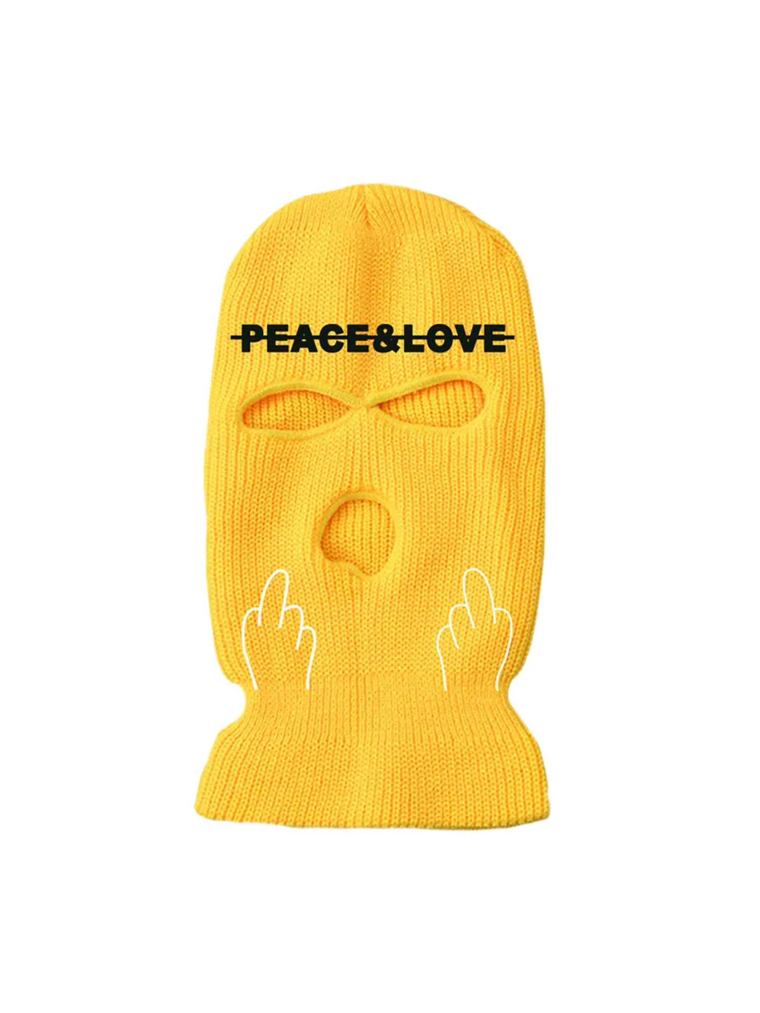 Thesupermade Peace & Love Scarpe Balaclava