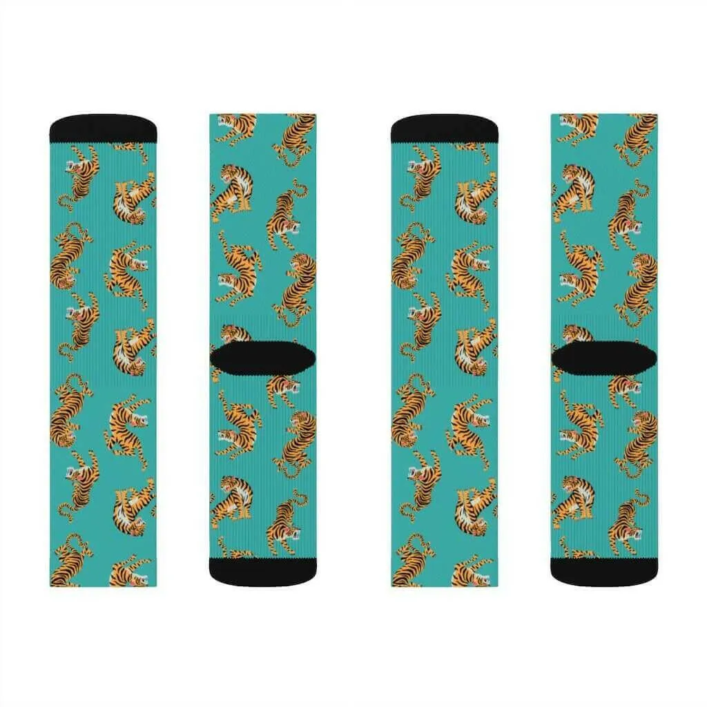 Tiger Fun Novelty Socks