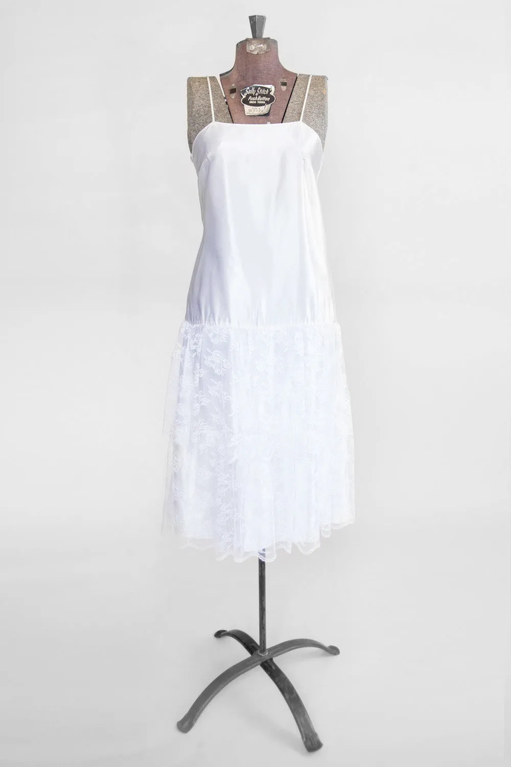 Vintage Women’s White Slip Dress