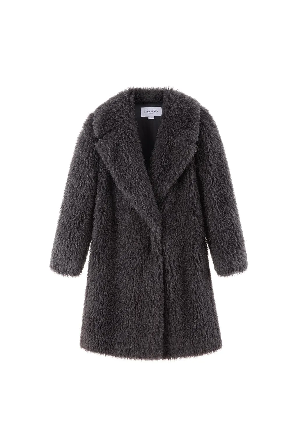 Warm Fur Jacket With Suit Collar (Eco-Friendly)