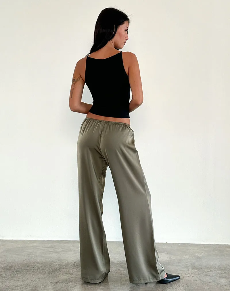 Waski Trouser in Satin Sage