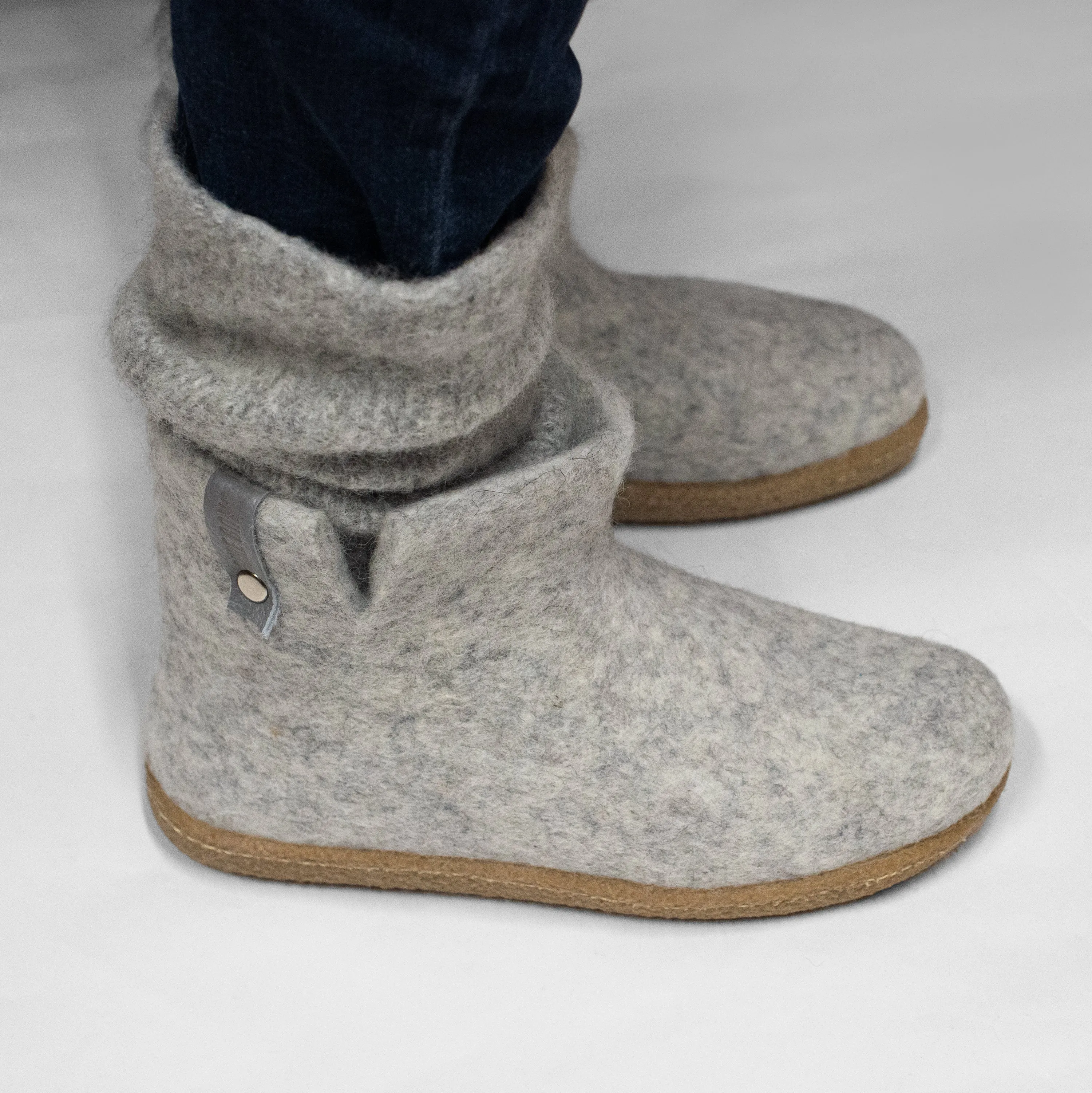 Women's WOOBOOTS with Knitted Leg Warmers