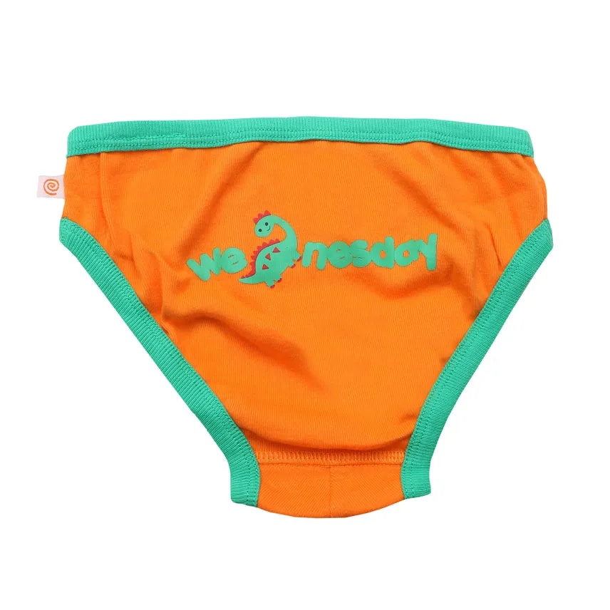 Zoocchini Kids Organic Briefs - Days of the Week 7PC Set