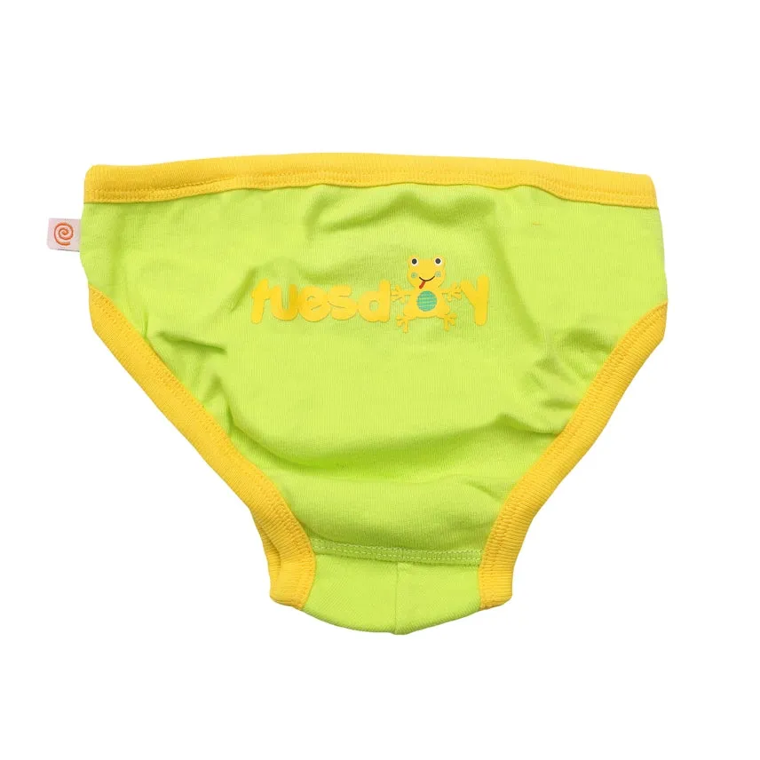 Zoocchini Kids Organic Briefs - Days of the Week 7PC Set